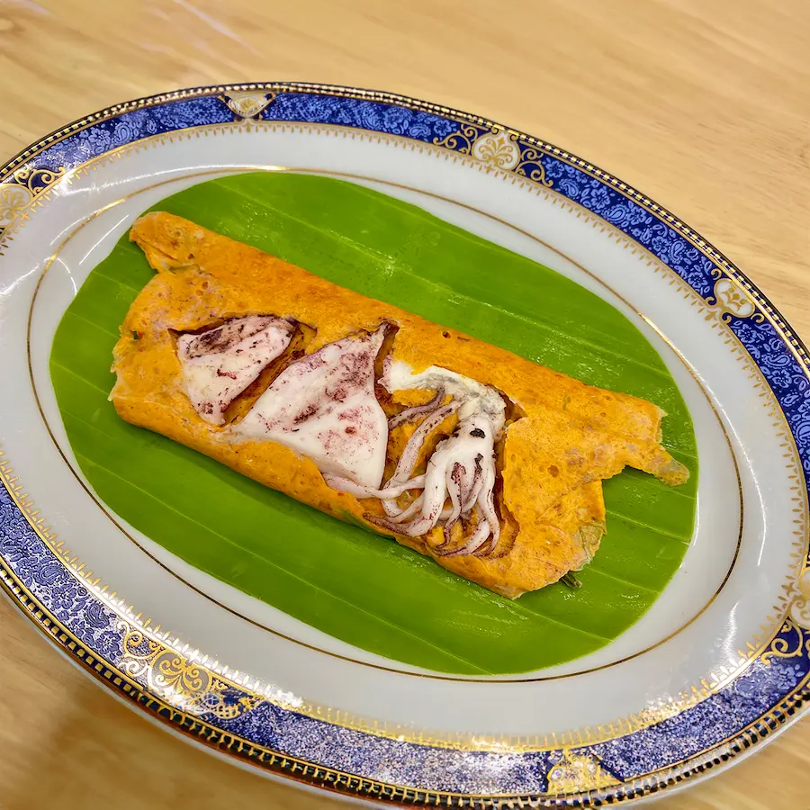 ห่อหมกย่างหน้าหมึก